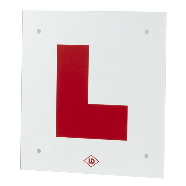 Everything Else L Plates Tie-On 1.5Mm Extra Thick 4 Hole (Pack 20) LD/72